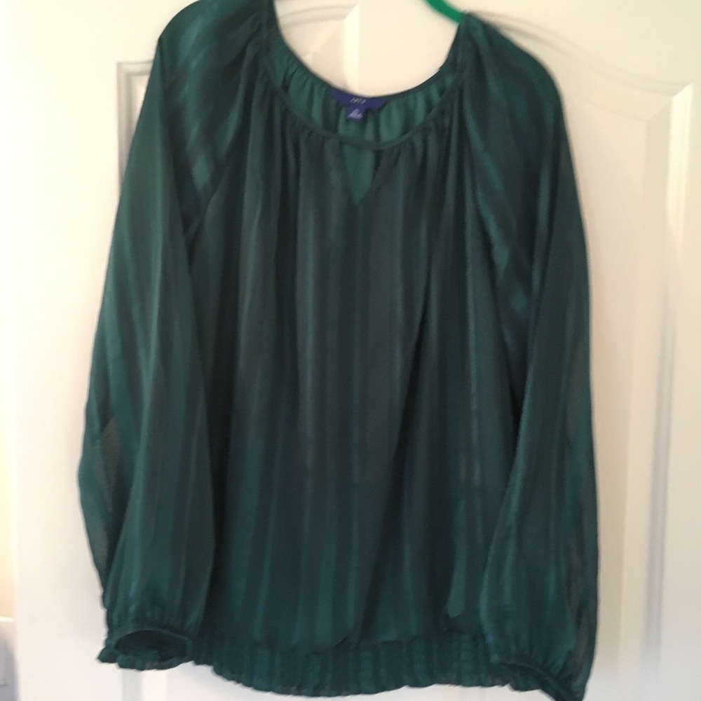 APT 9 XL Green Blouse